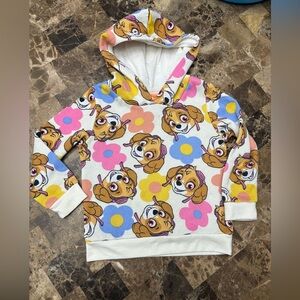 Nickelodeon Kids Hoodie floral with Stella of paw patrol 4 years